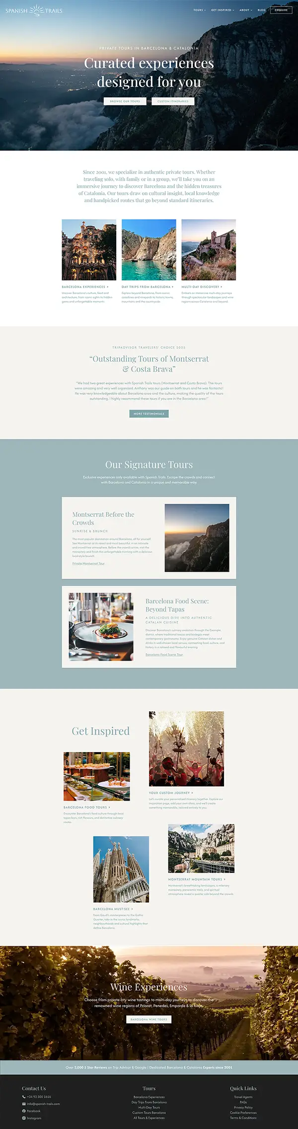 Huertocity bespoke bilingua website redesign project